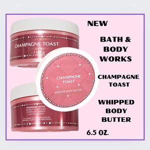 🔥CHAMPAGNE TOAST/WHIPPED BODY BUTTER 6.5 oz.